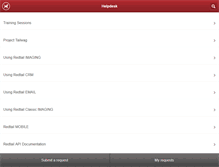 Tablet Screenshot of help.redtailtechnology.com